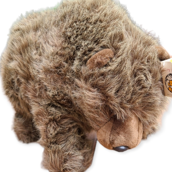NWT MARY MYER VINTAGE GROWLY GRIZZLY STUFFED ANIMAL BEAR LARGE - Picture 2 of 8